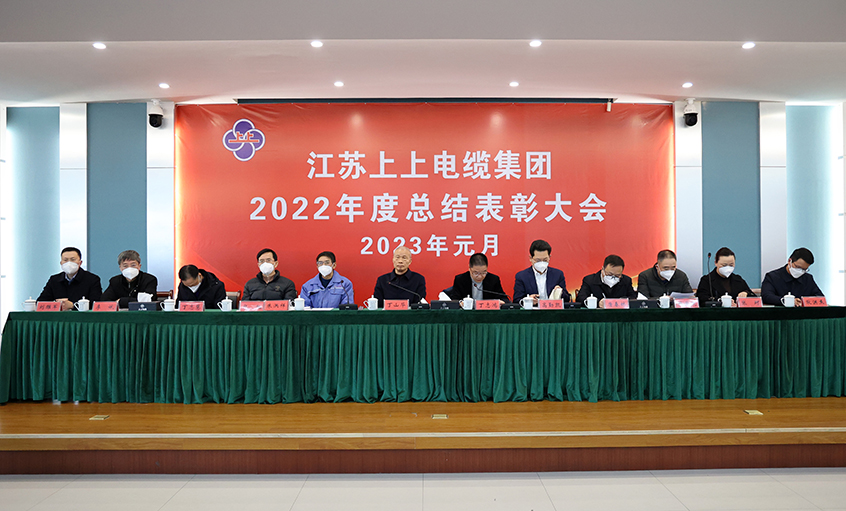 ag亚娱集团电缆盛大召开2022年度总结表扬大会